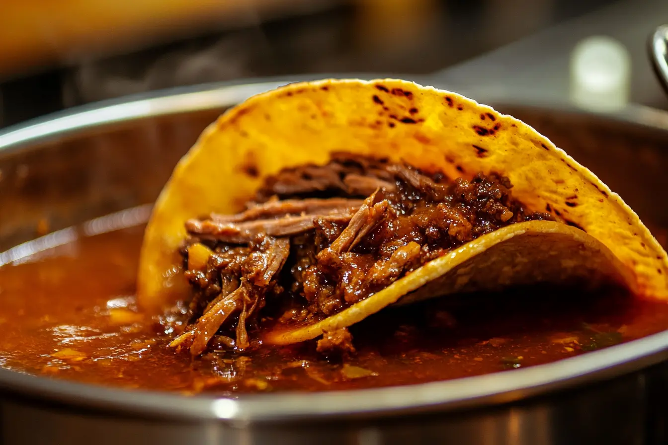 How many calories are in birria taco?