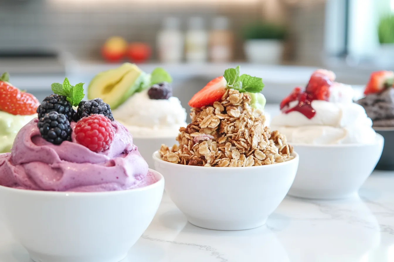 What's a healthy alternative to ice cream?