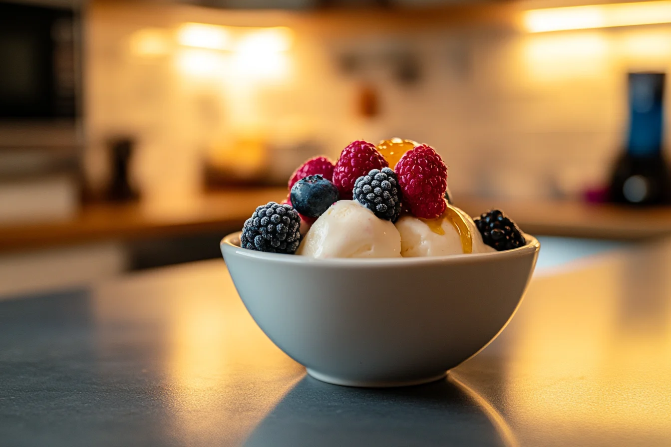 What's the healthiest ice cream you can eat?