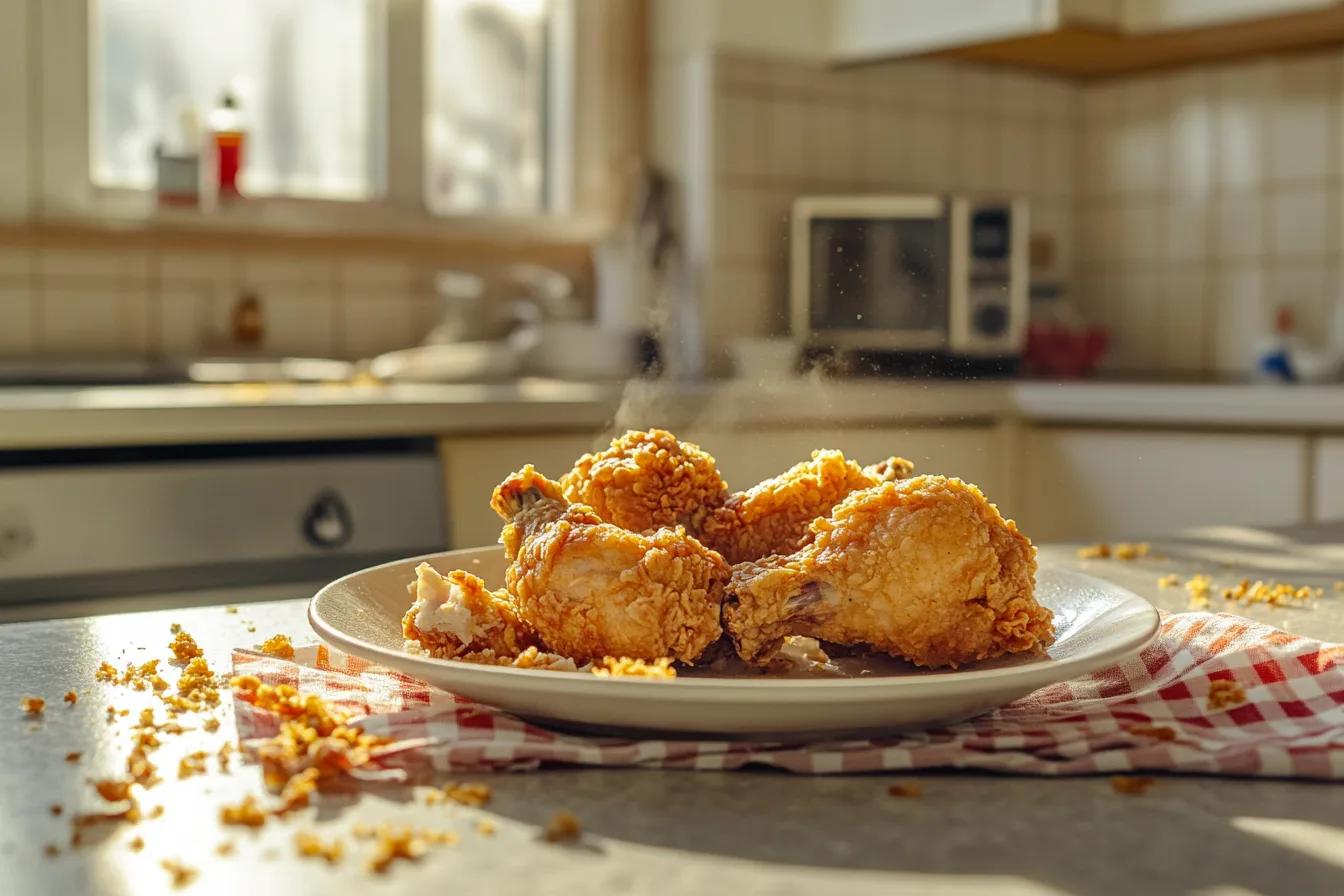 Where does Oprah get her fried chicken from?